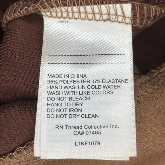 Laundry by Shelli Segal Women's Size Smal Faux Suede pull on pants - Picture 5 of 6